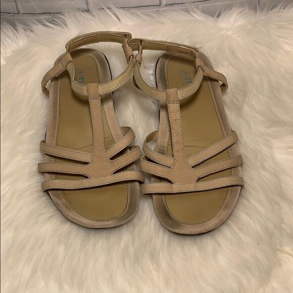 Jambu J-41 Tan Leather Sandals Size 8 - Picture 2 of 7